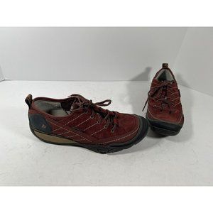 Merrell Mimosa Lace Women's Hiking Trail running oudoor Suede red Size 10